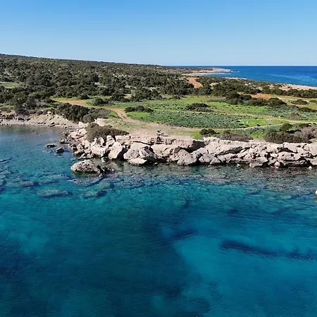 Appartamento Bright Sea View With Sunset & Pool Paphos Kissonerga