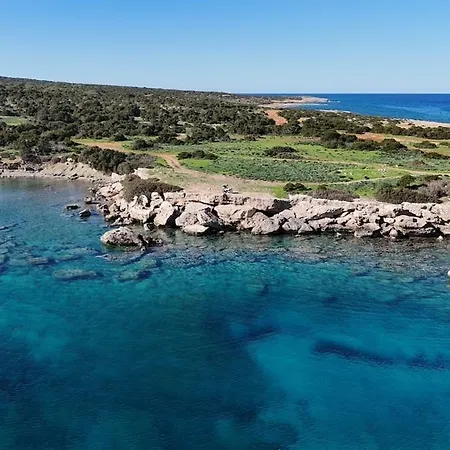 Apartament Bright Sea View With Sunset & Pool Paphos Kisonerga