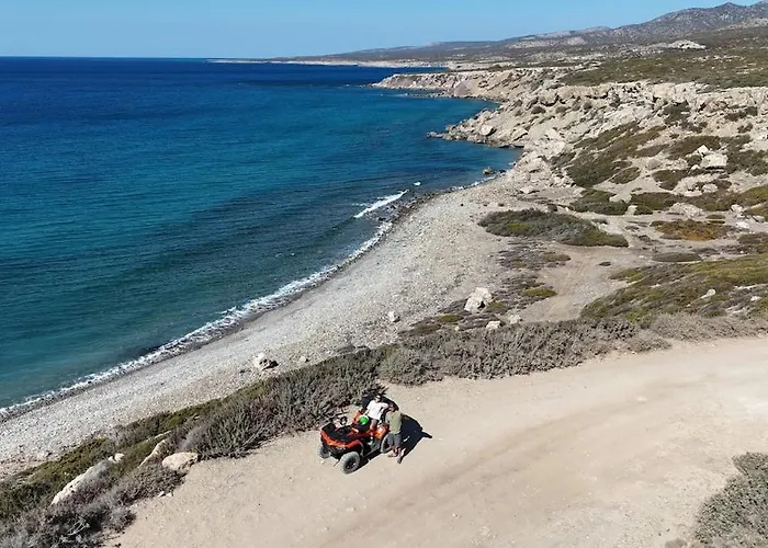 Bright Sea View With Sunset & Pool Paphos Kissonerga